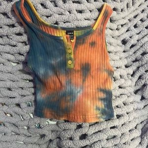 Tie-dye tank top